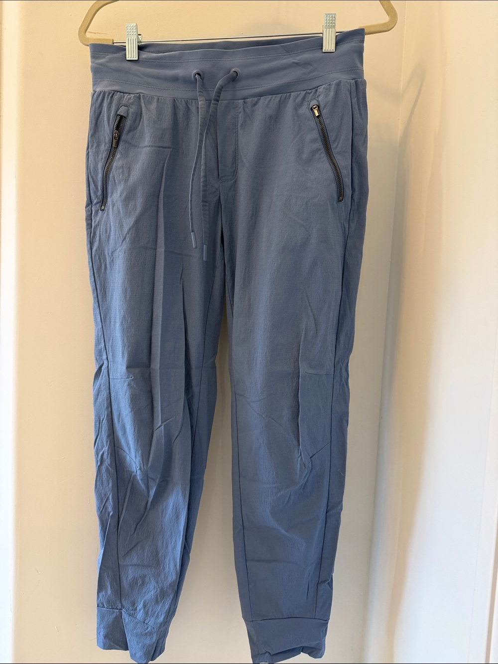 Athleta Slate Blue Drawstring Jogger Pants
